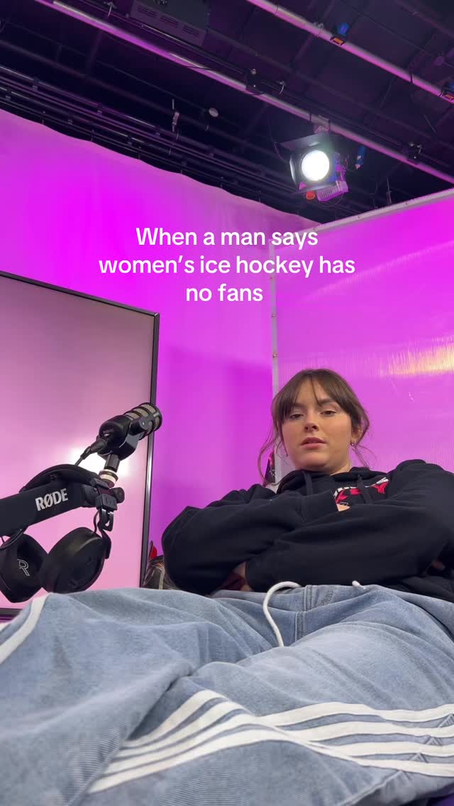 Behind the scenes at the Her Game, Her Voice studio with a RODE microphone
